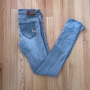 Parasuco Mary fit mid rise grey jeans. Size 25